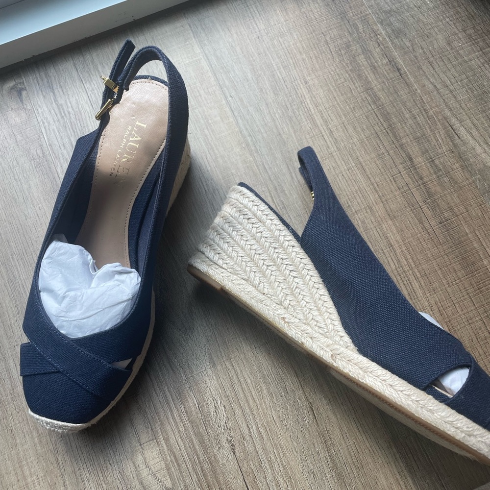 NEVERWORN Ralph lauren wedges